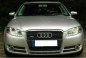 Preview: LED Tagfahrlicht Design Scheinwerfer für Audi A4 B7 05-08 chrom